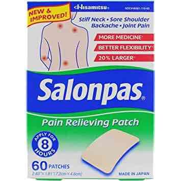 Buy Salonpas Pain Relieving Patch 5 PC Online - Kulud Pharmacy