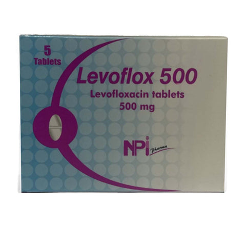 Buy Levoflox 500Mg Tab 5'S 5PC Online - Kulud Pharmacy