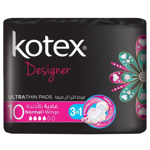 Buy Kotex Ultrathin Normal Wings Sanitary Pads 10 PC Online - Kulud Pharmacy