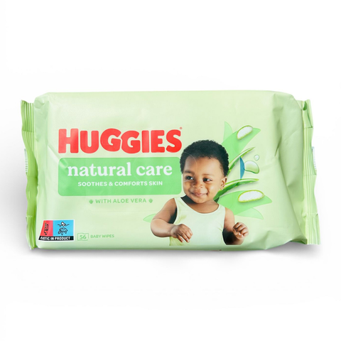 Buy Huggies Baby Wipe 56 Pieces Assorted Wipes 7.28 GM Online - Kulud Pharmacy