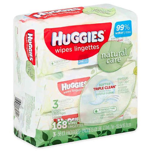 Huggies Baby Wipe 2+1 Pack Assorted Promotion 3 PK
