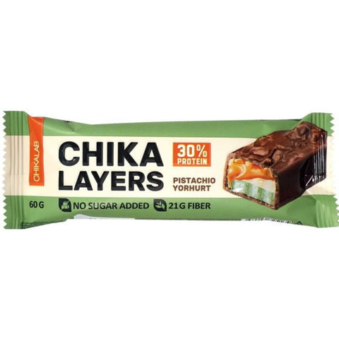 Chikalab Five Layers protein Bar With Filling Pistachio Yogurt 60G