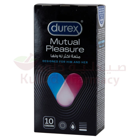 Buy Durex Mutual Pleasure Condom 10 PC Online - Kulud Pharmacy