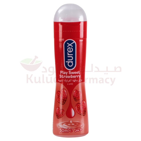Durex Play Sweet Strawberry Lubricating Gel 50 ML | Kulud Pharmacy Durex Play Sweet Strawberry Lubricating Gel 50 ML | Kulud Pharmacy
