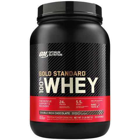 Buy OPTIMUM NUTRITION 100% WHEY GOLD STANDARD 2LB DOUBLE RICH CHOCOLATE Online - Kulud Pharmacy