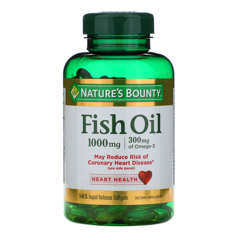 N.B Cholesterol Free Fish Oil 1000Mg 145`S