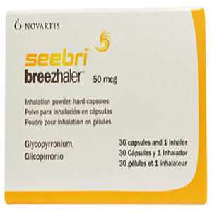 Buy Seebri Breezhaler Capsule 50Mcg 30 PC Online - Kulud Pharmacy