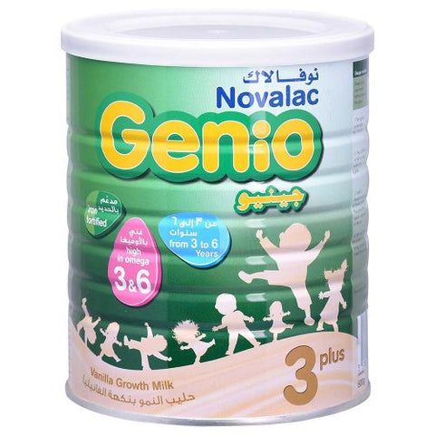Novalac Genio 3 Plus Vanilla Milk Formula 800 GM