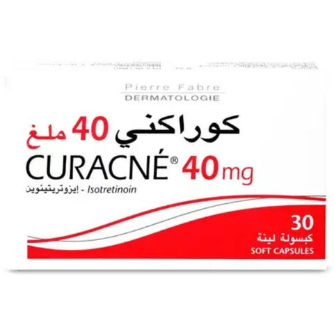 Buy Curacne Hard Capsule 40 Mg 1 BX Online - Kulud Pharmacy