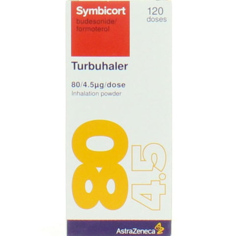 Symbicort Inhalation Powder 80/4.5 Mcg 120 DO | Kulud Pharmacy
