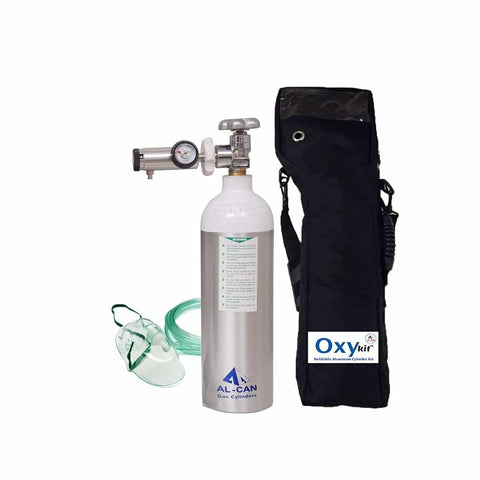 Buy Alu Regulator W/ Accessories & Bag Oxygen Cylinder 2200 ML Online - Kulud Pharmacy