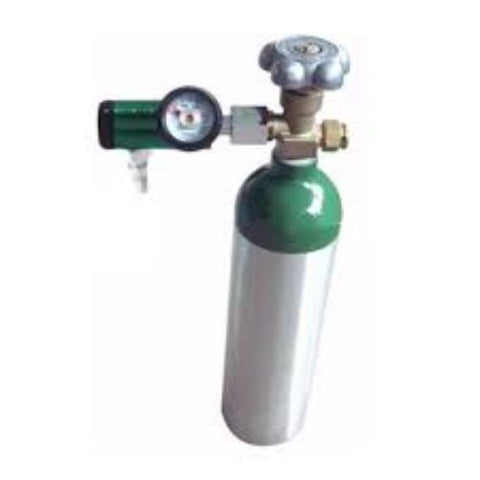 Buy Alu Oxygen Cylinder Regulator W/ Humidifier & Accesories Oxygen Cylinder 10 LI Online - Kulud Pharmacy