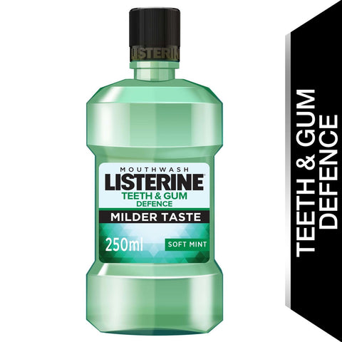 Buy Listerine Teeth & Gum Deffence M/W Mouth Wash 250 ML Online - Kulud Pharmacy