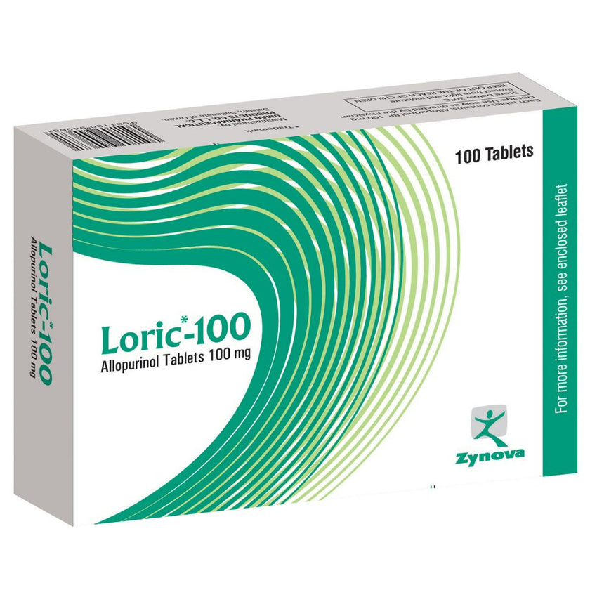 Loric Chanda LORIC (NOVAURIC) 100MG TAB 100'S | Kulud Pharmacy