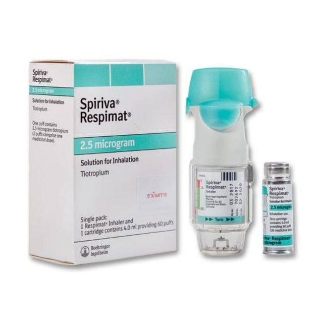 Spiriva Respimat Solution 2.5 Mcg 4 ML | Kulud Pharmacy