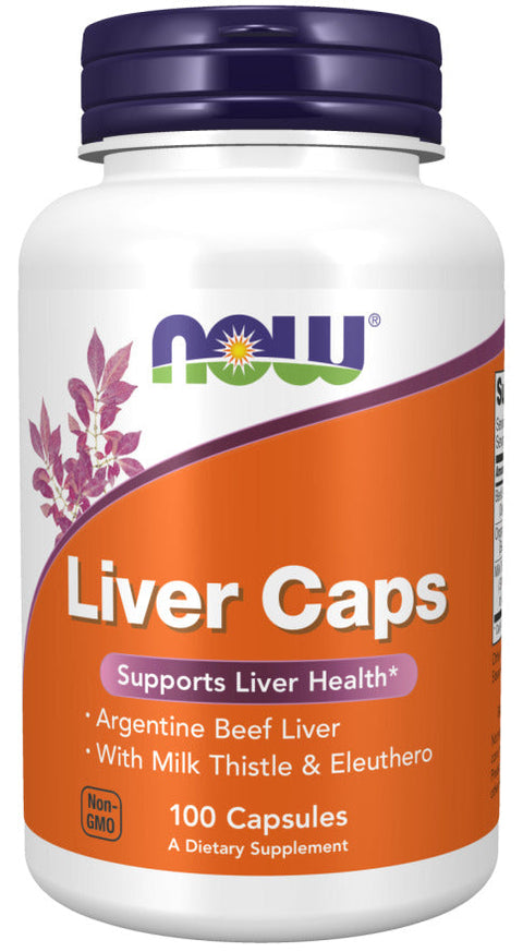 Now Liver Caps 100 Capsules