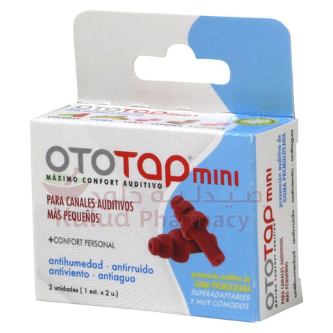 Buy OTOTap Mini Rubber Ear Plug 1 PC Online - Kulud Pharmacy