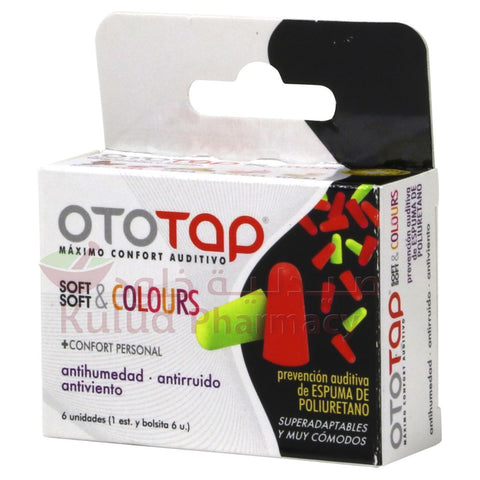 Buy Ototab Colour Foam Ear Plug 1 PC Online - Kulud Pharmacy