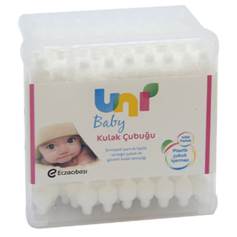 Buy Uni Baby Cotton Buds 60 PC Online - Kulud Pharmacy