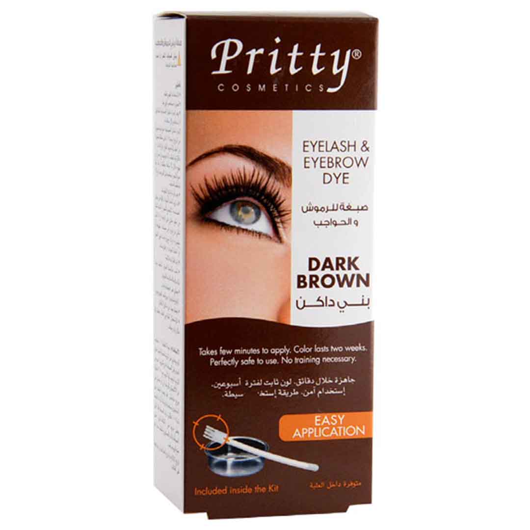 Pritty Eyelash & Eyebrow Dye Black | Kulud Pharmacy