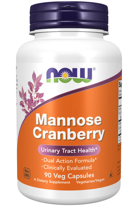 Now Mannose Cranberry 90 Veg Capsules