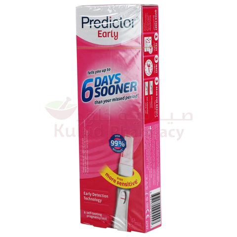 Buy Predictor Early Pregnancy (6 Days) Test Kit 1 PC Online - Kulud Pharmacy