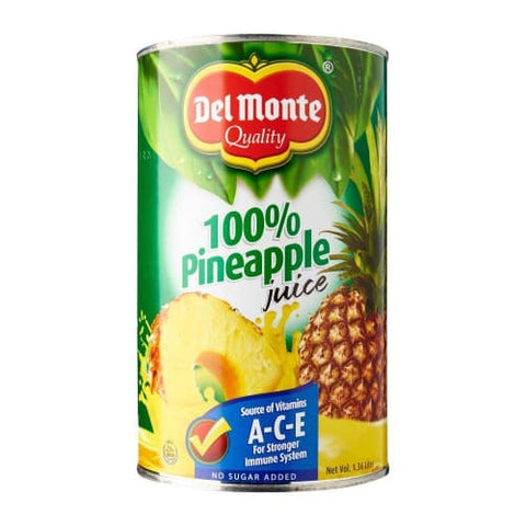 Del Monte Pineapple Juice Unsweetened 1.36liter