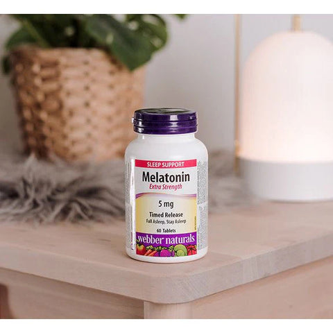 Webber Naturals Melatonin Tablet 5 Mg 60 PC