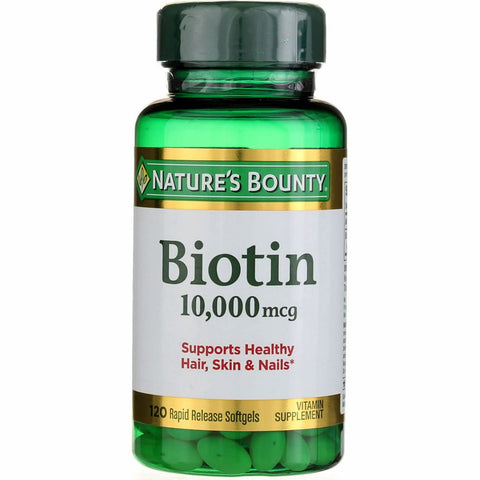Nature'S Bounty Biotin 10000Mg Softgel 120`S 120CAP