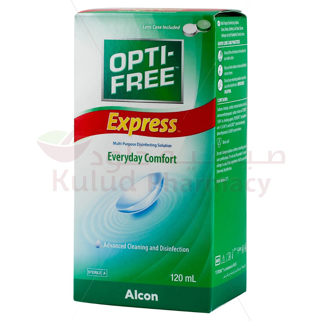 Opti Free Solution 120 ML | Kulud Pharmacy