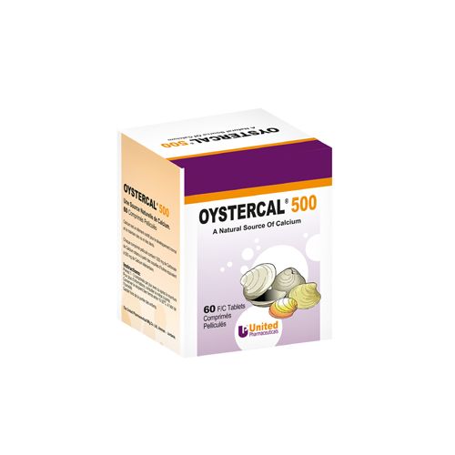 Oystercal Tablet 500 Mg 60 PC | Calcium Oystercal Tablet 500 Mg 60 PC | Calcium