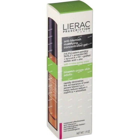 Buy Lierac Anti Blemish Mattifying Concentrated Gel 50 ML Online - Kulud Pharmacy