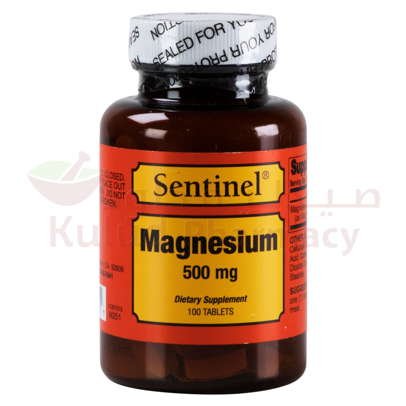 Sentinel Magnesium Tablet 500 Mg 100 PC | Magnesium Sentinel Magnesium Tablet 500 Mg 100 PC | Magnesium