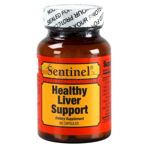 Buy Sentinel Healthy Liver Support Capsule 60 CAP Online - Kulud Pharmacy