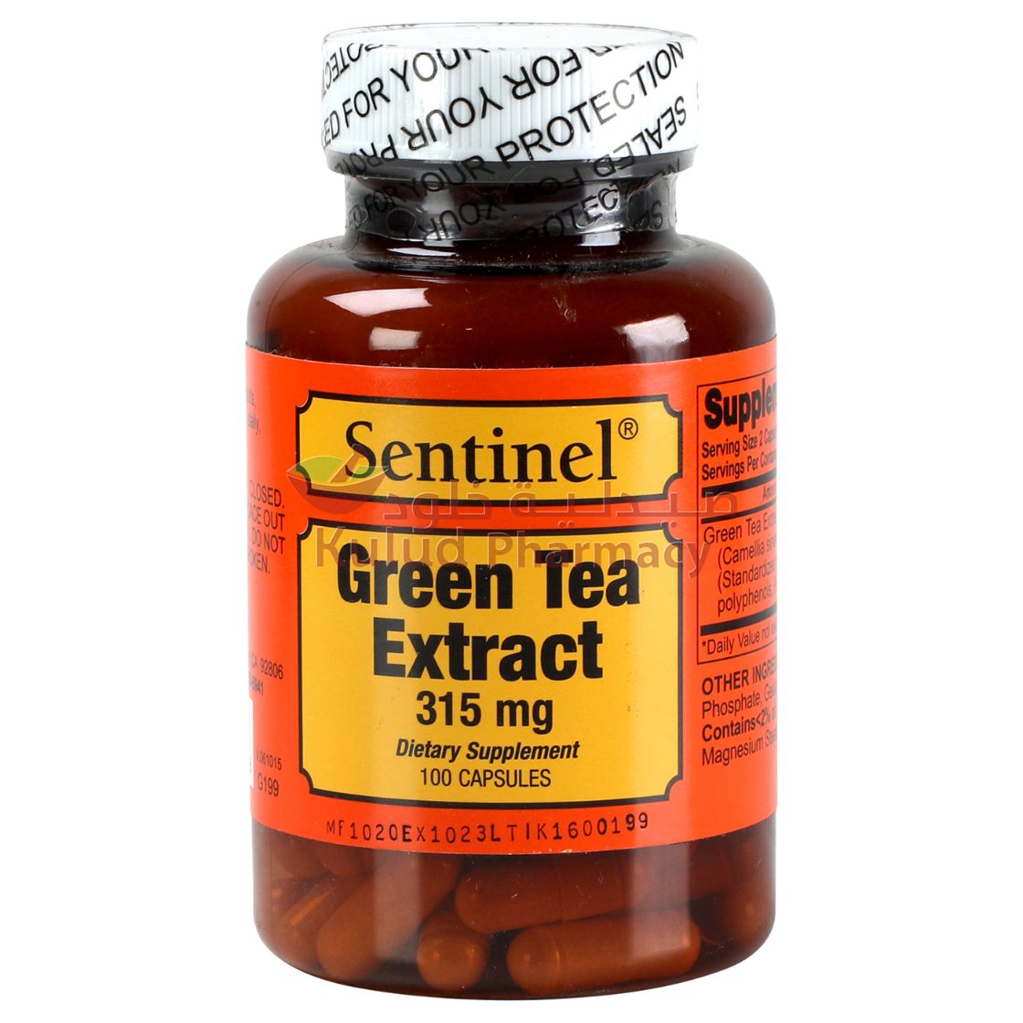Sentinel Green Tea Extract Capsule 315 Mg 100 CAP | Weight Management Sentinel Green Tea Extract Capsule 315 Mg 100 CAP | Weight Management