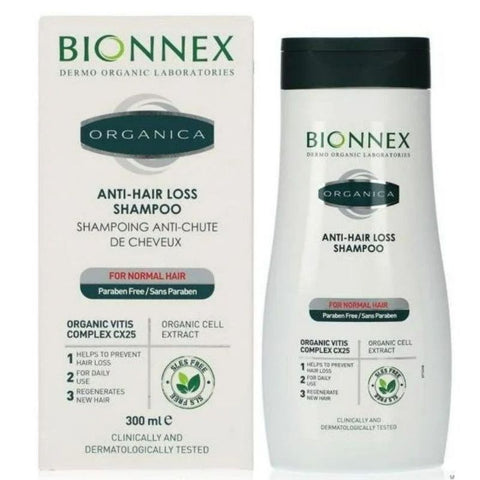 Buy Bionnex Organica Anti Hairloss Normal Shampoo 300 ML Online - Kulud Pharmacy