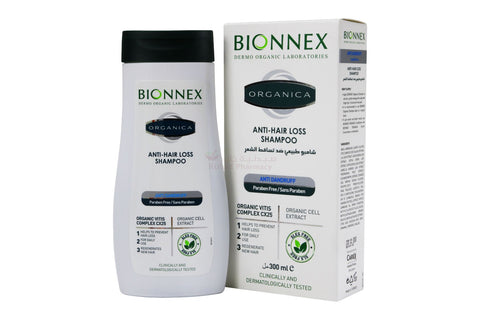 Buy Bionnex Organica Anti Hairloss Anti Dandruff Shampoo 300 ML Online - Kulud Pharmacy