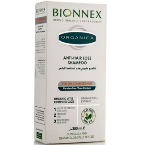 Buy Bionnex Organica Anti Hairloss Dry And Damaged Shampoo 300 ML Online - Kulud Pharmacy