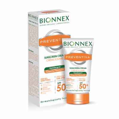 Buy Bionnex Preventiva Sunscreen Spf50+ Cream 50 ML Online - Kulud Pharmacy