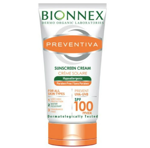 Buy Bionnex Preventiva Sunscreen Spf100+ Cream 50 ML Online - Kulud Pharmacy
