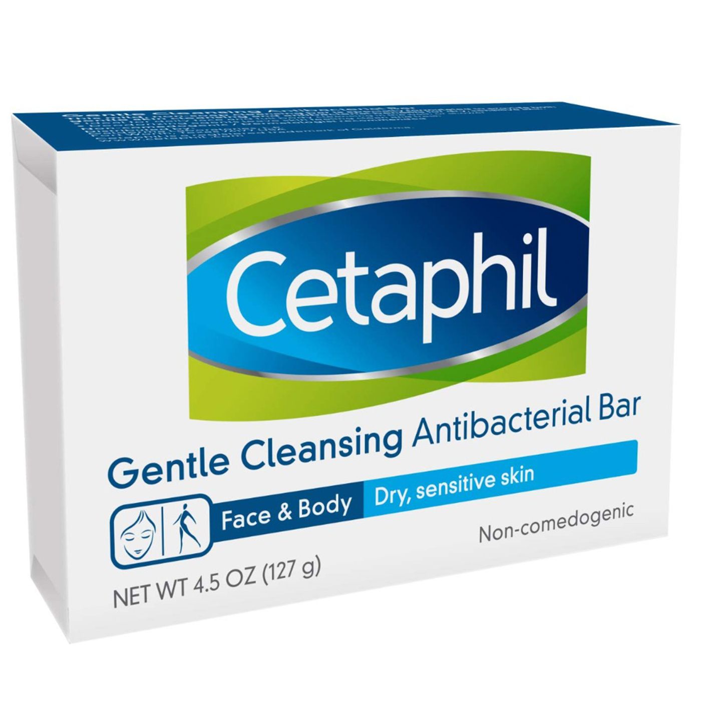 Cetaphil Antibacterial Soap Bar 127 GM | منظفات Cetaphil Antibacterial Soap Bar 127 GM | منظفات