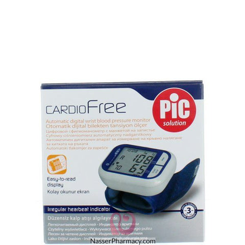 Buy Pic Cardio Free Blood Pressure Monitor (Wrist) Device 1 PC Online - Kulud Pharmacy