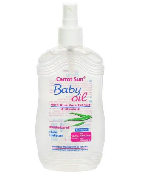Buy Carrot Sun Baby Oil 200 ML Online - Kulud Pharmacy