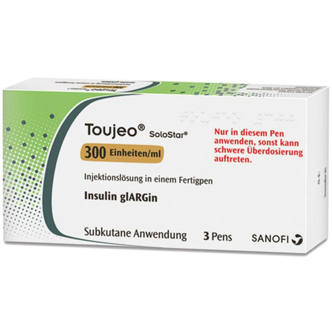 Buy Toujeo Solostar Pre-Filled Pen 300 I.U 3 PC Online - Kulud Pharmacy