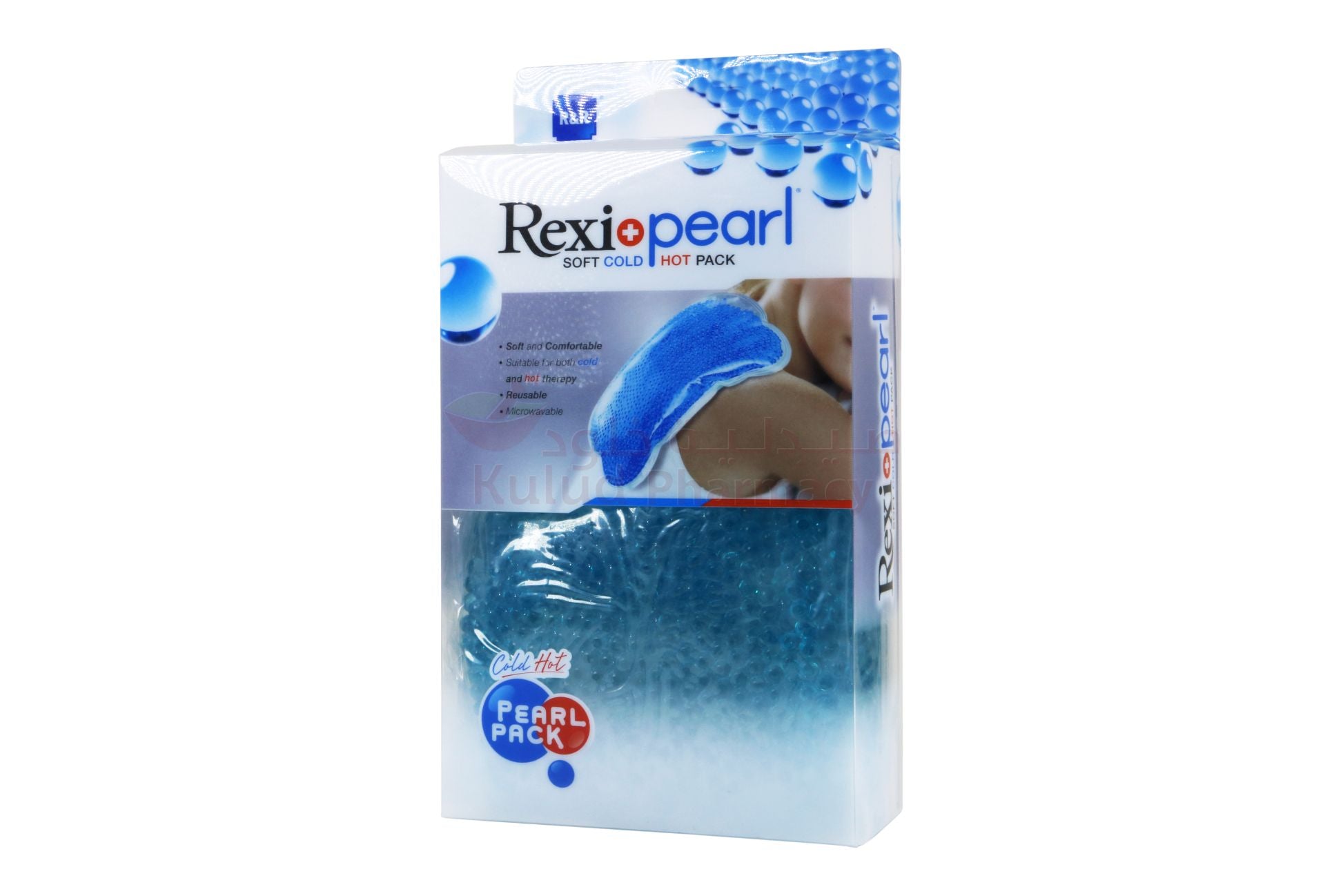 Rexicare Cold/Hot Pearl Large Gel Pack 1 PC | Kulud Pharmacy