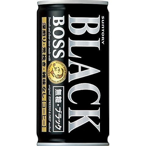 Boss Sugar Free Black Can 185 GM Japan