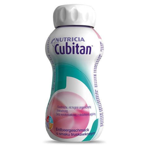 Buy Cubitan Strawberry Milk Formula 200 GM Online - Kulud Pharmacy