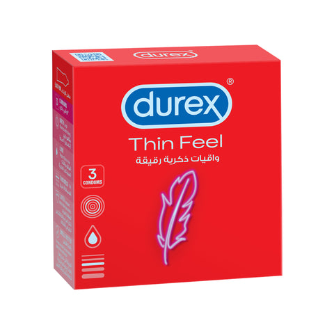 Durex Feel Thin Condom - 3s