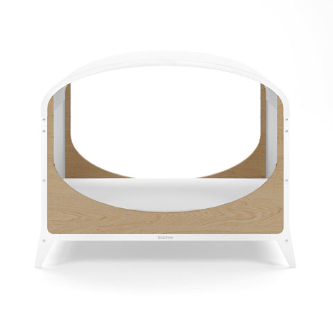 Snuzfino Cot Bed (White Natural)