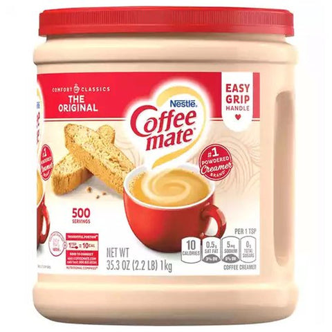 Nestle Coffee Mate Powder Orginal Plastic Canister 35.3Oz